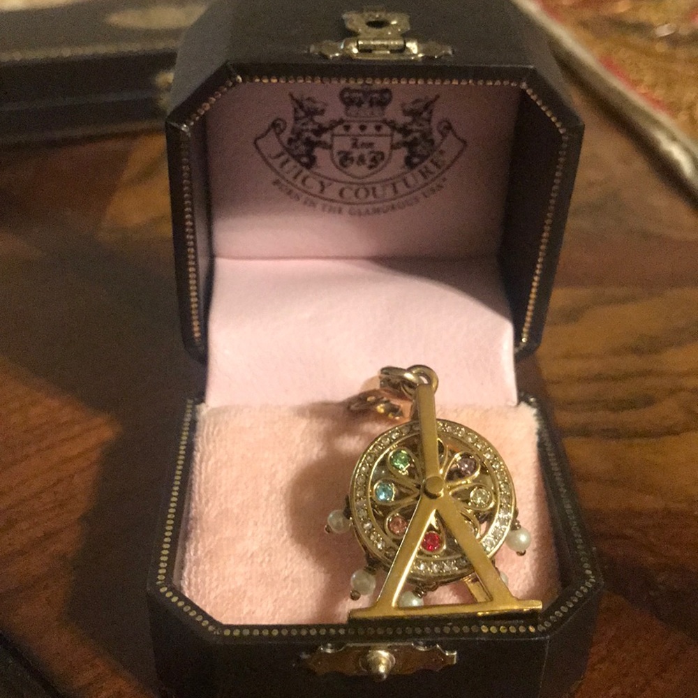 C-FERRIS WHEEL GLD CHARM